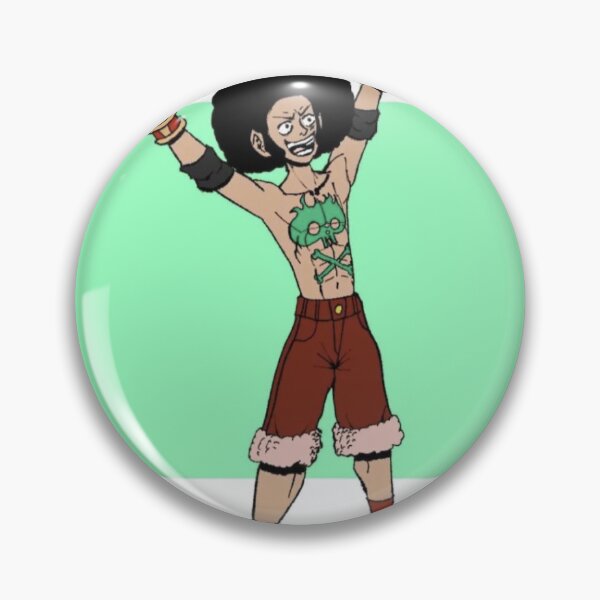 Item preview, Afro-Luffy designed and sold by BucketHeadMingo.