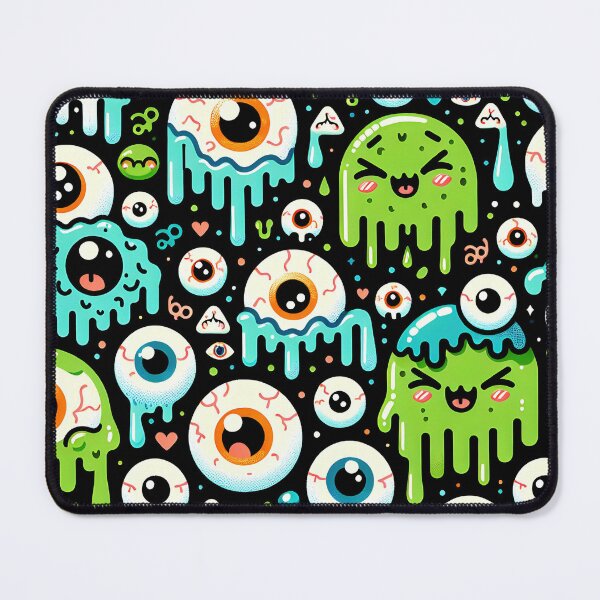Item preview, Eyeballs and Slime Pattern designed and sold by InsanseCreation.