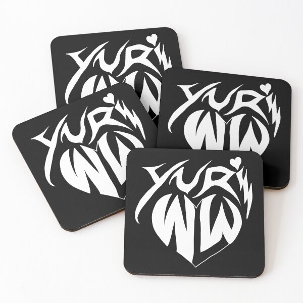 Item preview, "YURI" band logo designed and sold by SketchyRedPen.