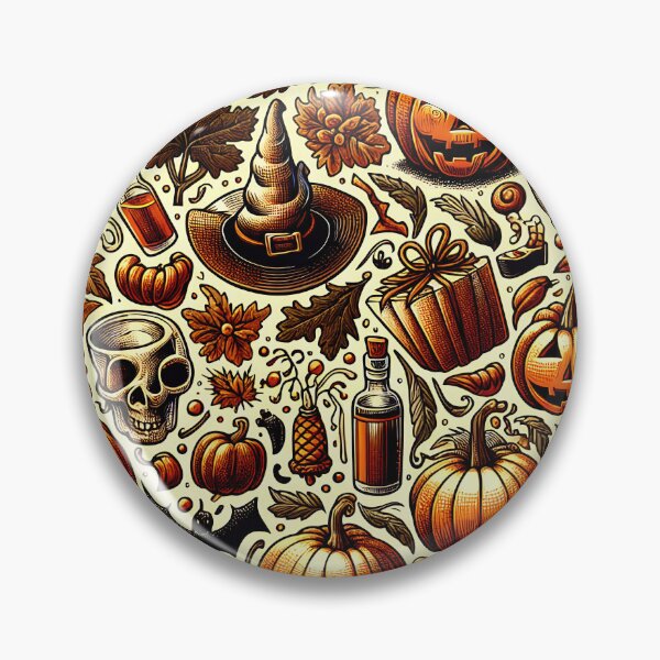 Item preview, Halloween Pattern designed and sold by InsanseCreation.