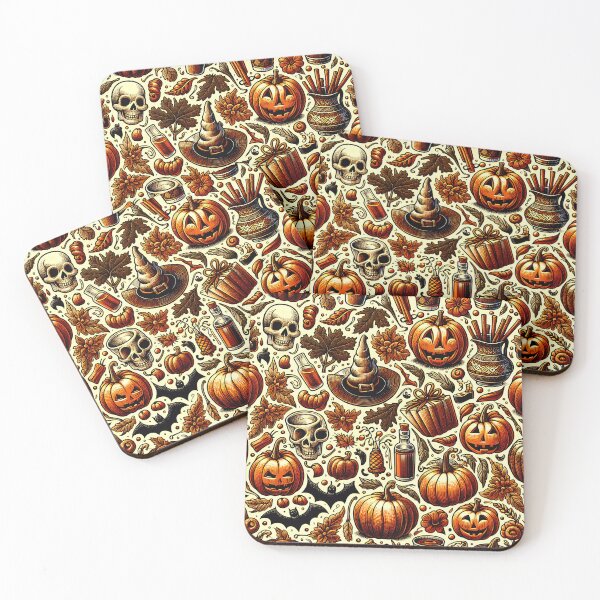 Item preview, Halloween Pattern designed and sold by InsanseCreation.