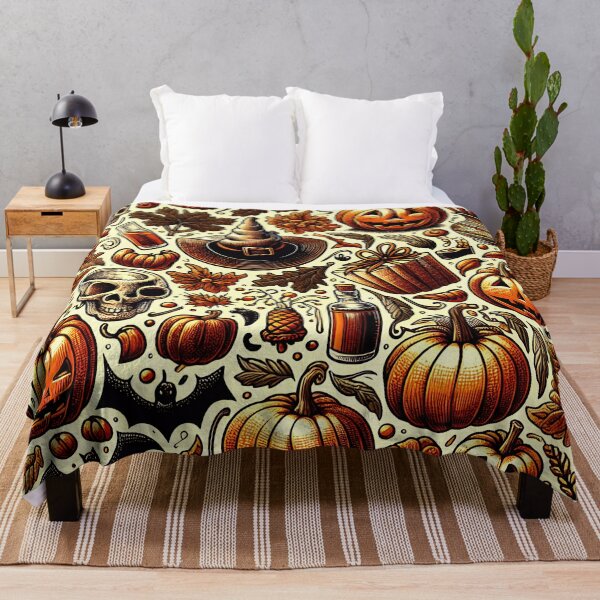 Item preview, Halloween Pattern designed and sold by InsanseCreation.