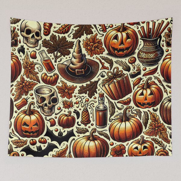 Item preview, Halloween Pattern designed and sold by InsanseCreation.
