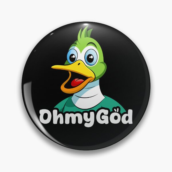 Item preview, Duck saying oh my god designed and sold by JIMTOPMOY.