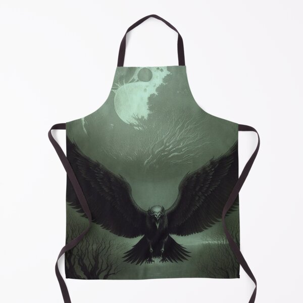 Item preview, Haunting Gothic Crow Scene designed and sold by TheDarkWardrobe.