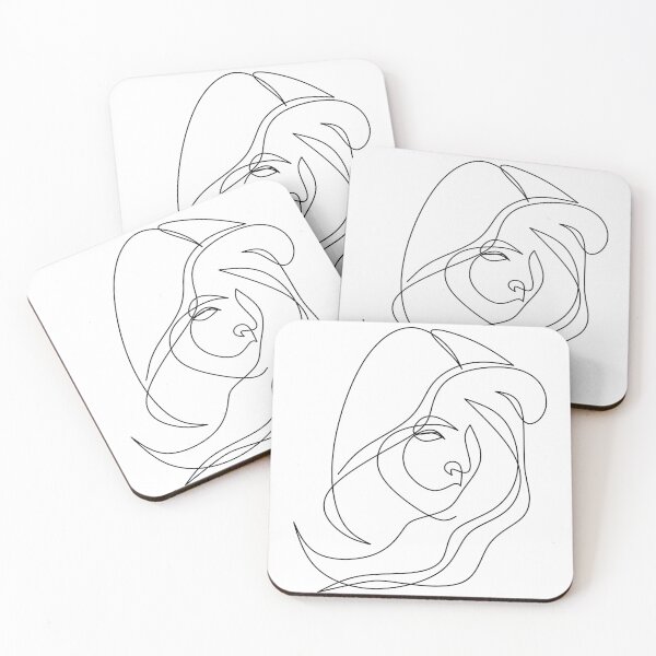 Item preview, Continuous Line Art of Women with Long Hair designed and sold by andry01.