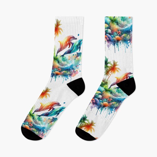 Item preview, Tropical Dolphin Design designed and sold by EarthArtAvencha.