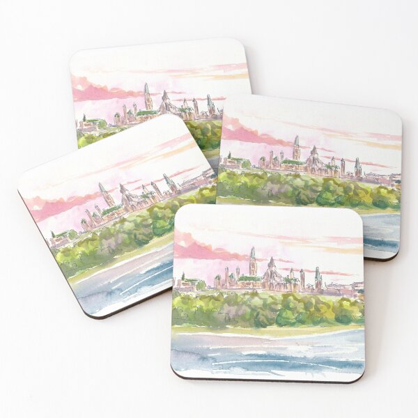 Item preview, Ottawa Ontario Canada Parliament Hill Cityscape designed and sold by artshop77.