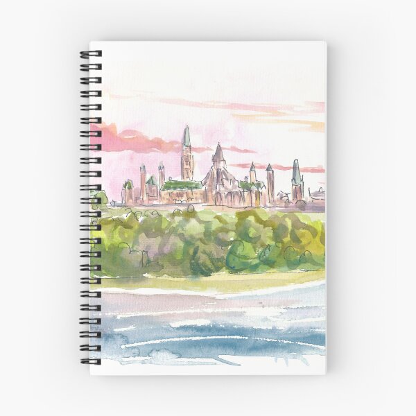 Item preview, Ottawa Ontario Canada Parliament Hill Cityscape designed and sold by artshop77.