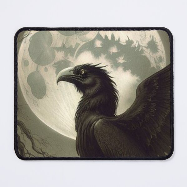 Item preview, Abstract Dark Haunting Crow Scene designed and sold by TheDarkWardrobe.
