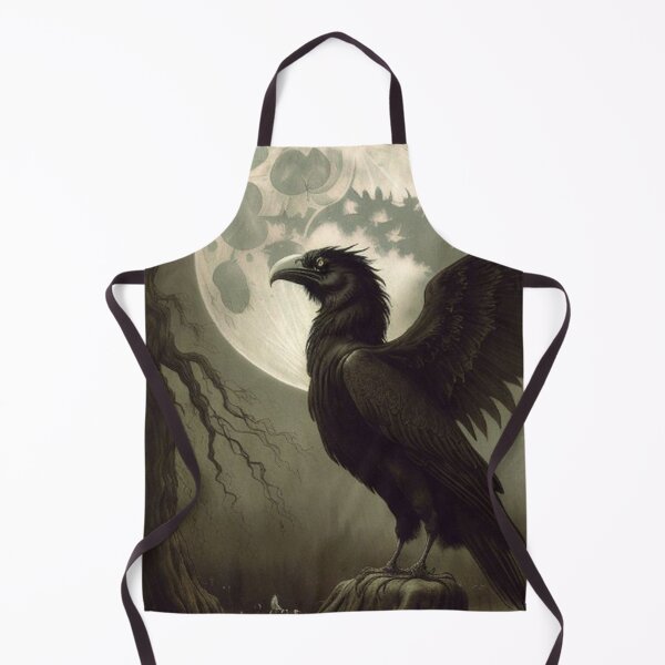 Item preview, Abstract Dark Haunting Crow Scene designed and sold by TheDarkWardrobe.