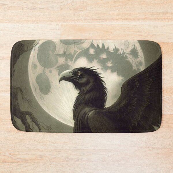 Item preview, Abstract Dark Haunting Crow Scene designed and sold by TheDarkWardrobe.