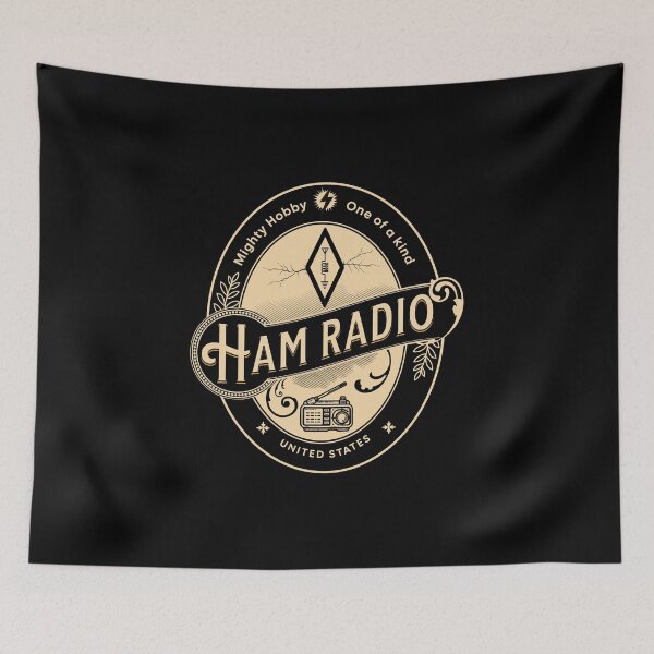 Item preview, Ham Radio One of a kind Radio Operator Ham Radio Amateur Radio Cool Gifts For Amateur Radio Lovers Radio Operators Amateur Radio Enthusiast designed and sold by Waves-of-Art.