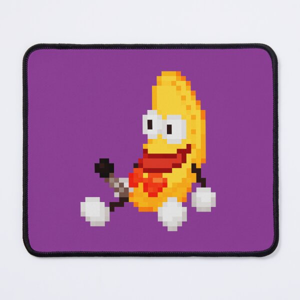 Item preview, Dancing Banana Plush Pixel Art designed and sold by NewtsNovelty.