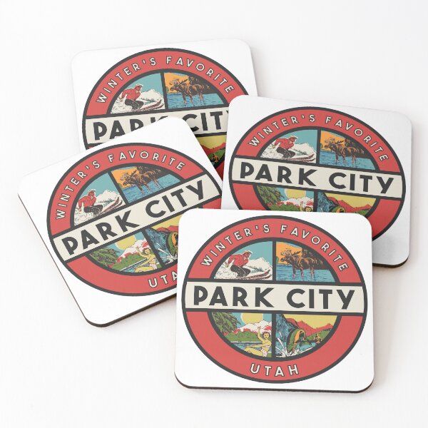 Item preview, Park City Utah Vintage Style Decal designed and sold by Decal Mania.