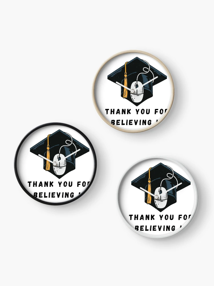Thumbnail 3 of 4, Clock, Computer Graduate - My Code designed and sold by FitEnvy.