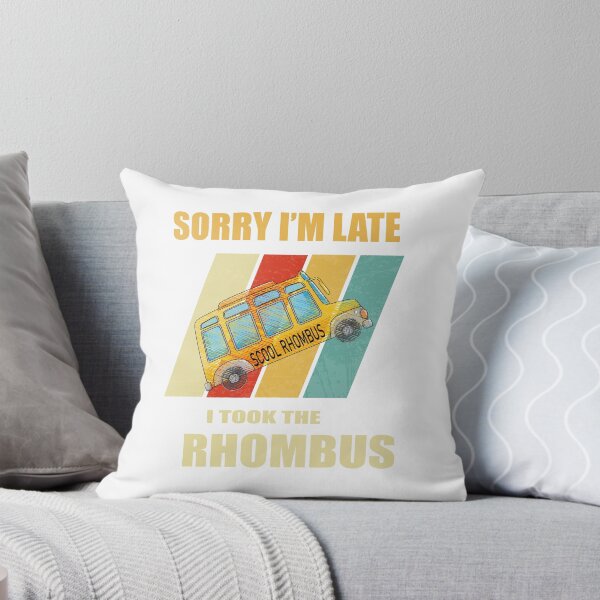 Item preview, Hop On the Rhombus Express!Hop On the Rhombus Express! I'm Late I Took the Rhombus  designed and sold by VISIONSTURME.