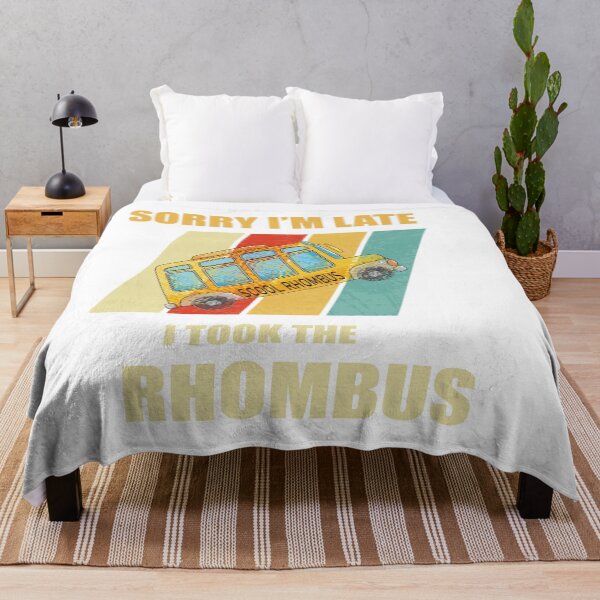 Item preview, Hop On the Rhombus Express!Hop On the Rhombus Express! I'm Late I Took the Rhombus  designed and sold by VISIONSTURME.