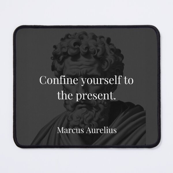 Item preview, Marcus Aurelius on Living in the Moment designed and sold by DoseOPhilosophy.