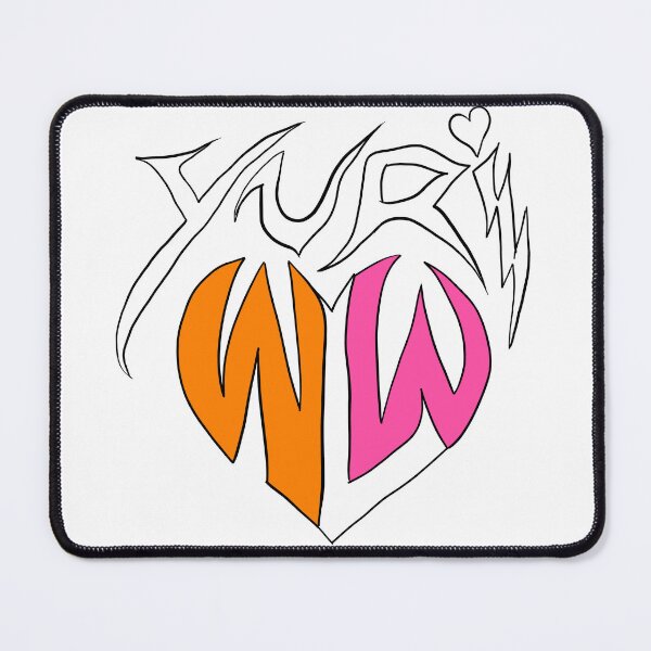 Artikelvorschau, Gayer „YURI“ Bandlogo (heller Hintergrund) entworfen und verkauft von SketchyRedPen.