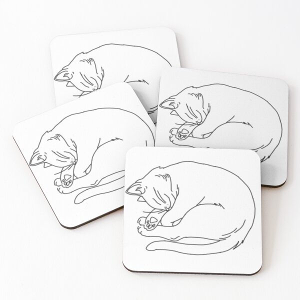 Item preview, sleepy cat designed and sold by aishiterumo.