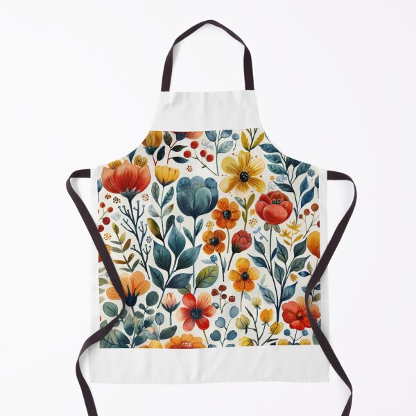 Aperçu de l'œuvre Modèle sans couture floral aquarelle créée et vendue par NGDigitalArt.
