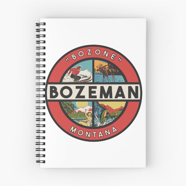 Item preview, Bozeman Montana Vintage Style Decal designed and sold by Decal Mania.