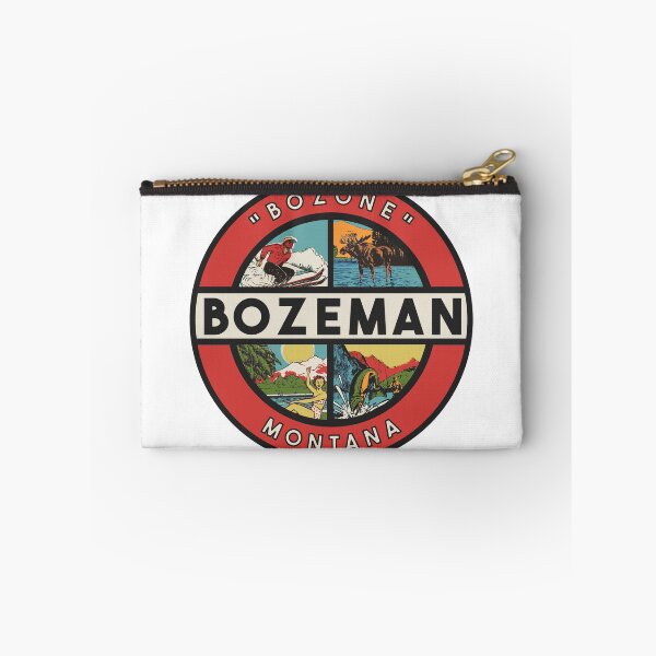 Item preview, Bozeman Montana Vintage Style Decal designed and sold by Decal Mania.