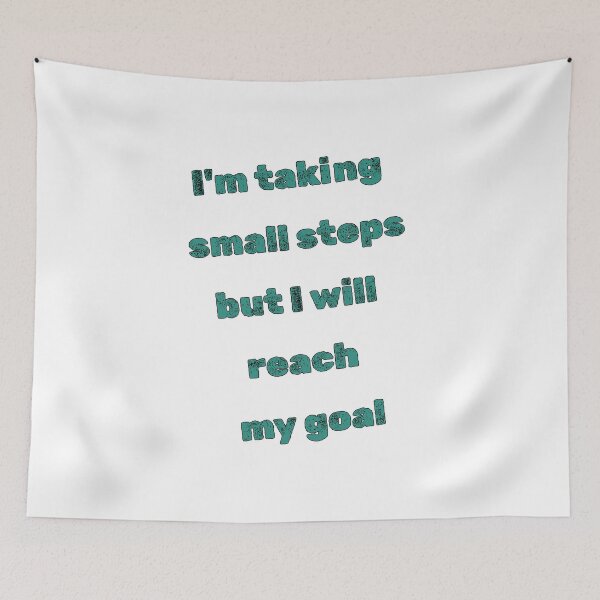 Item preview, small steps, cool quote designed and sold by WikPo.