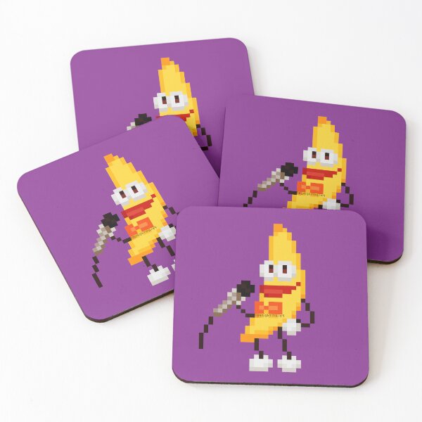 Item preview, Dancing Banana Pixel Art designed and sold by NewtsNovelty.