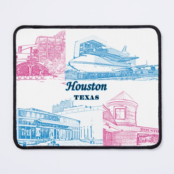 Item preview, Houston, Texas - Popular Attractions designed and sold by leemcnut.