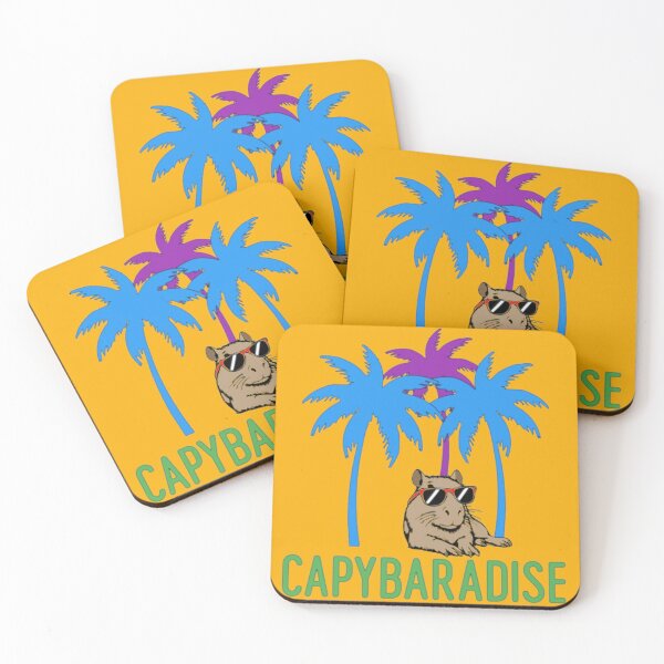 Item preview, Cool Capybaradise Color version designed and sold by EpcotDuck.