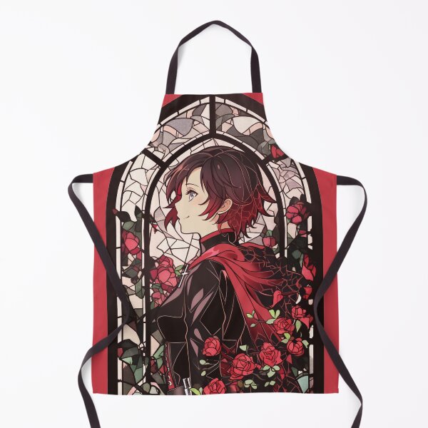 Item preview, Stained Glass Ruby Rose designed and sold by SchellStation.