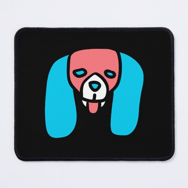 Item preview, Big floppy ear dog abstract art designed and sold by WhackoDesigns.
