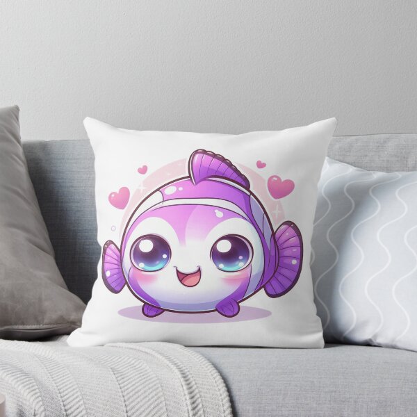 Item preview, Adorable Pink Fish Drawing: A Cute Nemo-Inspired Creation designed and sold by nada-art.