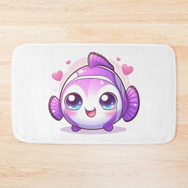 Item preview, Adorable Pink Fish Drawing: A Cute Nemo-Inspired Creation designed and sold by nada-art.