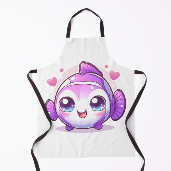 Item preview, Adorable Pink Fish Drawing: A Cute Nemo-Inspired Creation designed and sold by nada-art.