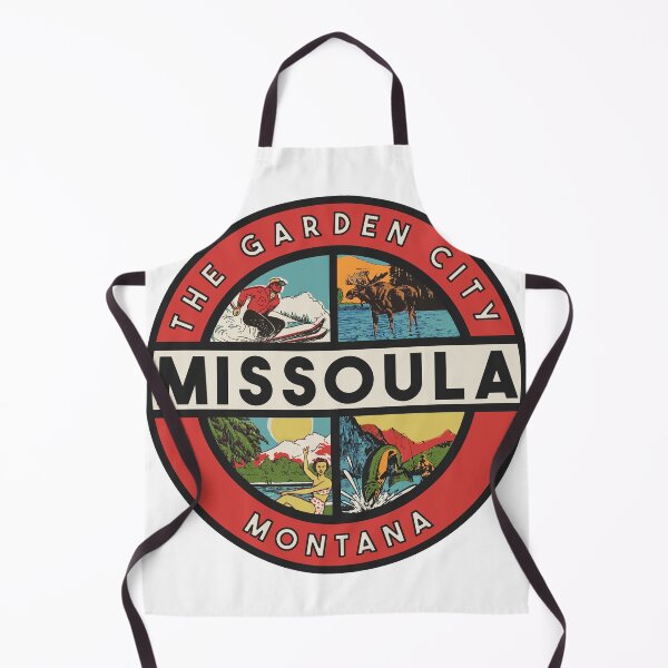 Item preview, Missoula Montana Vintage Style Decal designed and sold by Decal Mania.