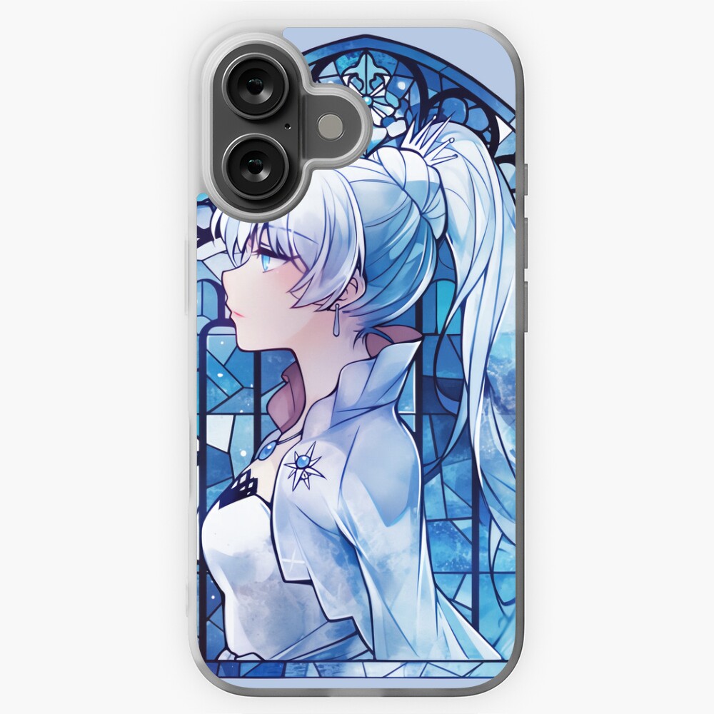 Stained Glass Weiss Sticker