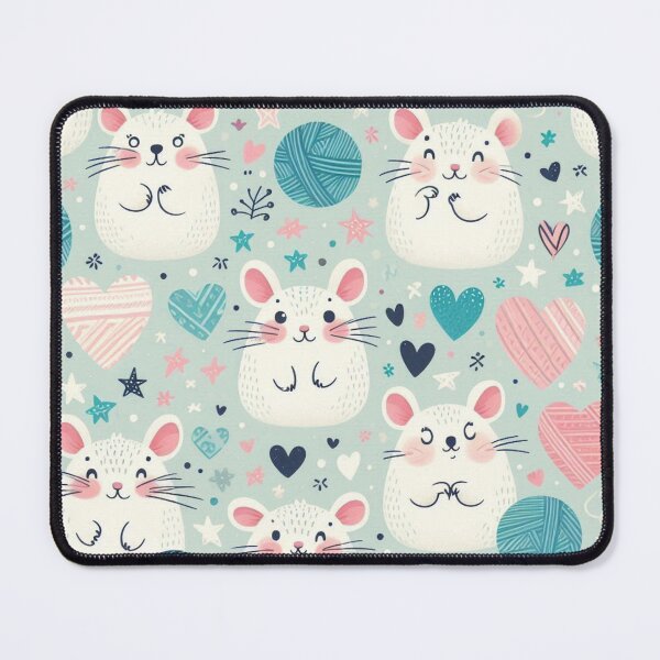 Item preview, Gerbil Whimsy: A Pastel Parade designed and sold by Furbulous Faces.