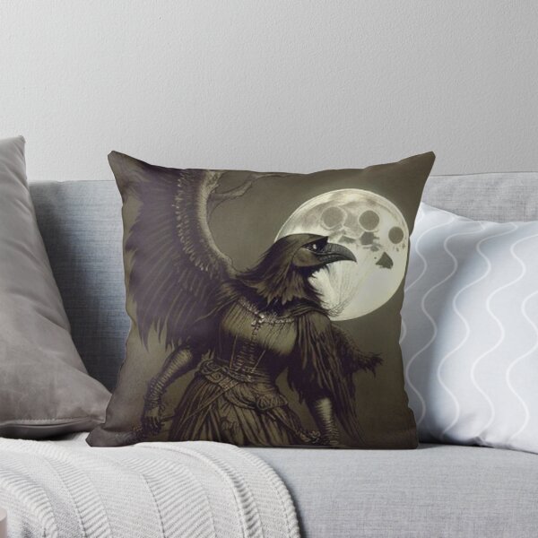 Item preview, Abstract Dark Haunting Crow  designed and sold by TheDarkWardrobe.