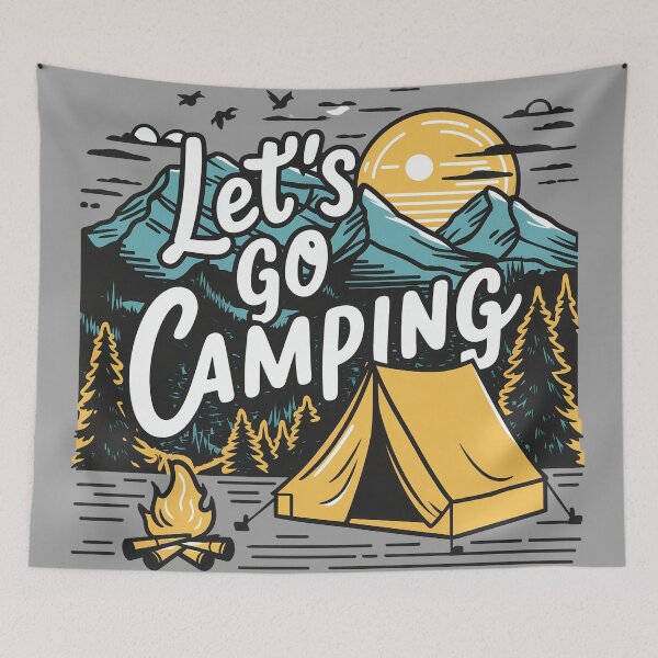 Item preview, Let’s Go Camping designed and sold by Little Designs.