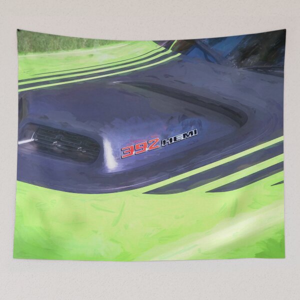 Item preview, 2020 Green Challenger Hemi RT Shaker X177 designed and sold by RichFrancoCars.