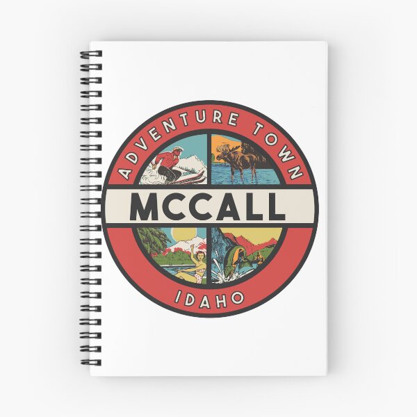 Item preview, McCall Idaho Vintage Style Decal designed and sold by Decal Mania.