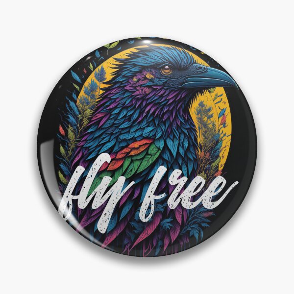 Item preview, Fly free rainbow bird designed and sold by lliiaa1111.