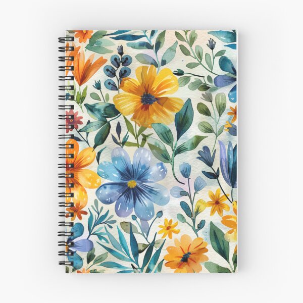 Item preview, Watercolor Flora seamless pattern designed and sold by NGDigitalArt.