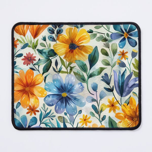 Item preview, Watercolor Flora seamless pattern designed and sold by NGDigitalArt.