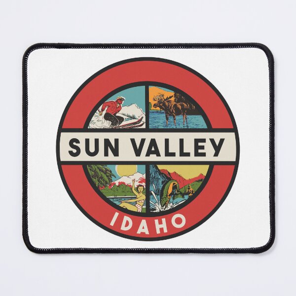 Item preview, Sun Valley Idaho Vintage Style Decal designed and sold by Decal Mania.