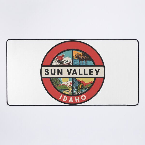 Item preview, Sun Valley Idaho Vintage Style Decal designed and sold by Decal Mania.