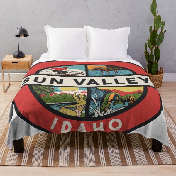 Item preview, Sun Valley Idaho Vintage Style Decal designed and sold by Decal Mania.